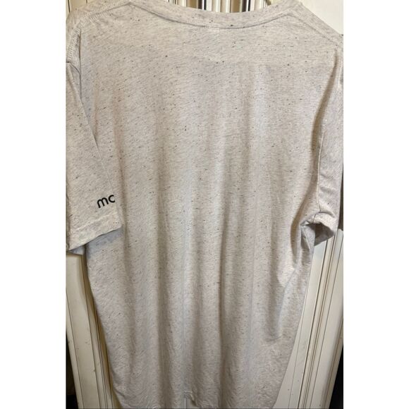 Bella + Canvas Men's Portland Trail Blazers 2023-24 Inked Rose City Tee Cream XL - Picture 6 of 10